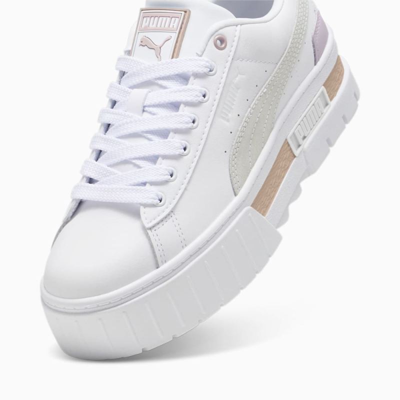 Puma | Women's Mayze Sneakers - White-Rose Quartz