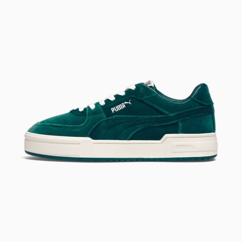 Puma | Women's CA Pro Velour - Malachite-Warm White - Click Image to Close