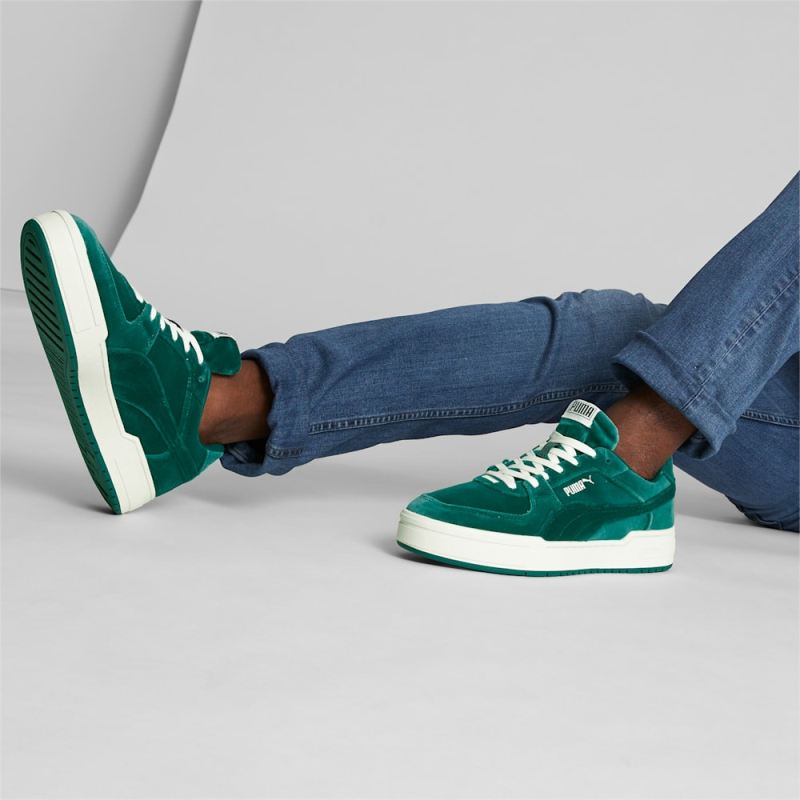 Puma | Women's CA Pro Velour - Malachite-Warm White