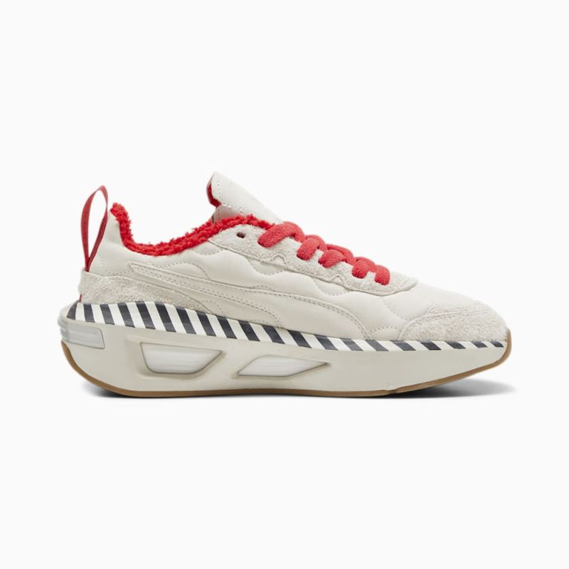 Puma | Men's Scuderia Ferrari Ultimate NITRO Sneakers - Vapor Gray-Warm White