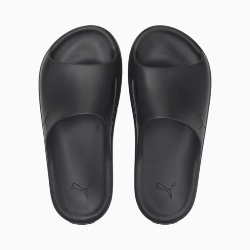 Puma | Women's Shibui Cat Slides - Black-Black