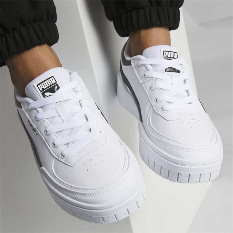 Puma | Women's Cali Dream West Coast Leather Sneakers - White-Black