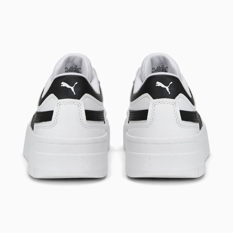 Puma | Women's Cali Dream West Coast Leather Sneakers - White-Black