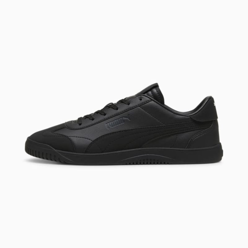 Puma | Men's Club 5v5 Nubuck Unisex Sneakers - Black-Black-Strong Gray