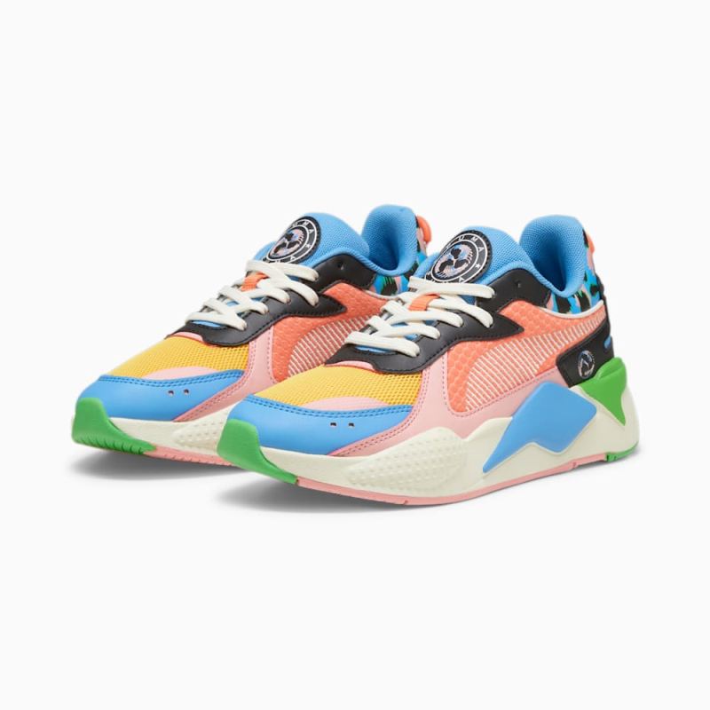 Puma | Women's RS-X 'Women On The Ball' Sneakers - Hot Heat-Frosted Ivory