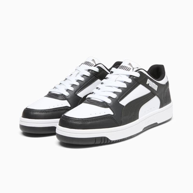 Puma | Men's Rebound Joy Low Sneakers - White-Black