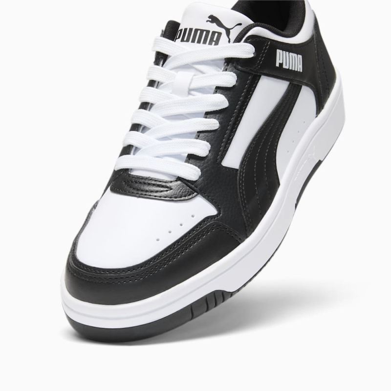 Puma | Men's Rebound Joy Low Sneakers - White-Black