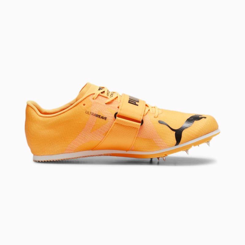 Puma | Men's evoSPEED Long Jump 11 Ultraweave Track Spikes - Sun Stream-Sunset Glow-Black