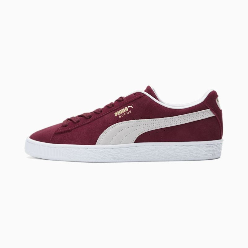 Puma | Men's Suede Classic XXI Sneakers - Cabernet-White