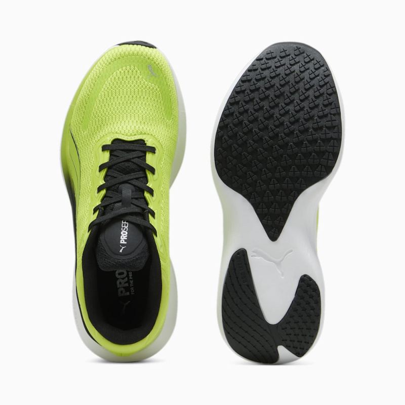 Puma | Men's Scend Pro Running Shoes - Lime Pow-Black