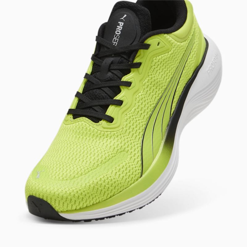 Puma | Men's Scend Pro Running Shoes - Lime Pow-Black