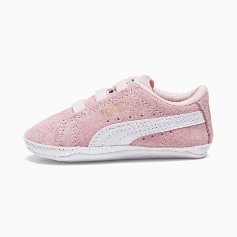 Puma | Boys Suede Classic Crib Toddlers Shoes - Pearl-White