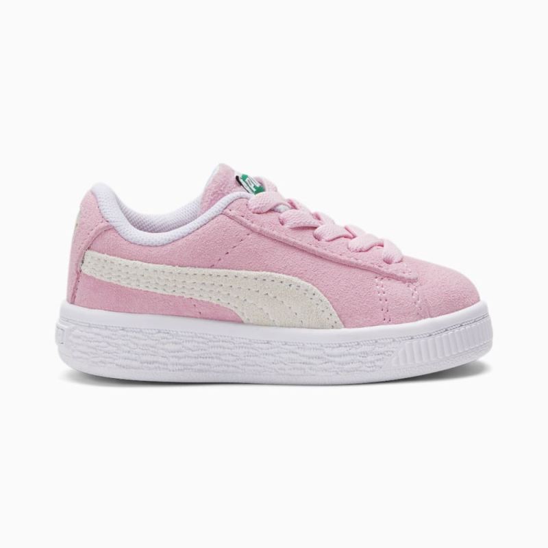 Puma | Boys Suede Classic XXI Toddler Shoes - Pink Lady-White