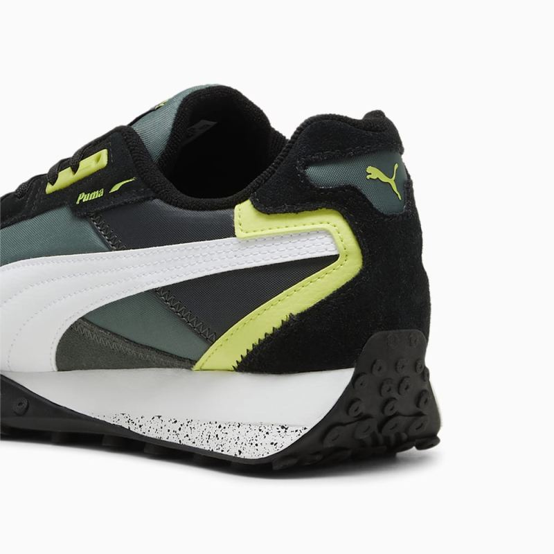 Puma | Men's Blktop Rider Sneakers - Eucalyptus-White