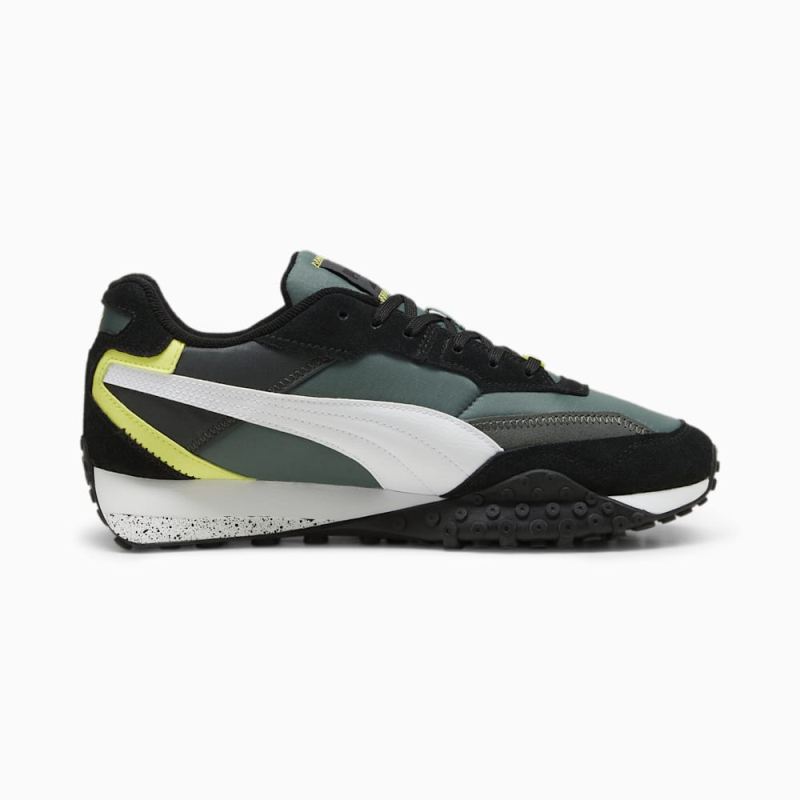 Puma | Men's Blktop Rider Sneakers - Eucalyptus-White