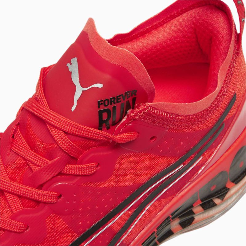 Puma | Women's ForeverRun NITRO Running Shoes - Cherry Tomato-Black