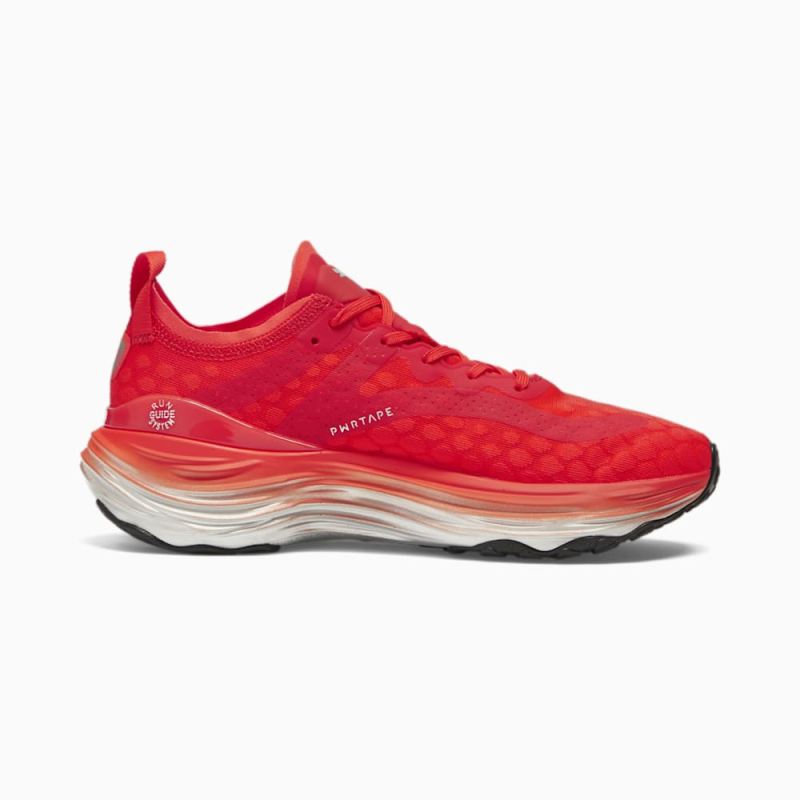 Puma | Women's ForeverRun NITRO Running Shoes - Cherry Tomato-Black