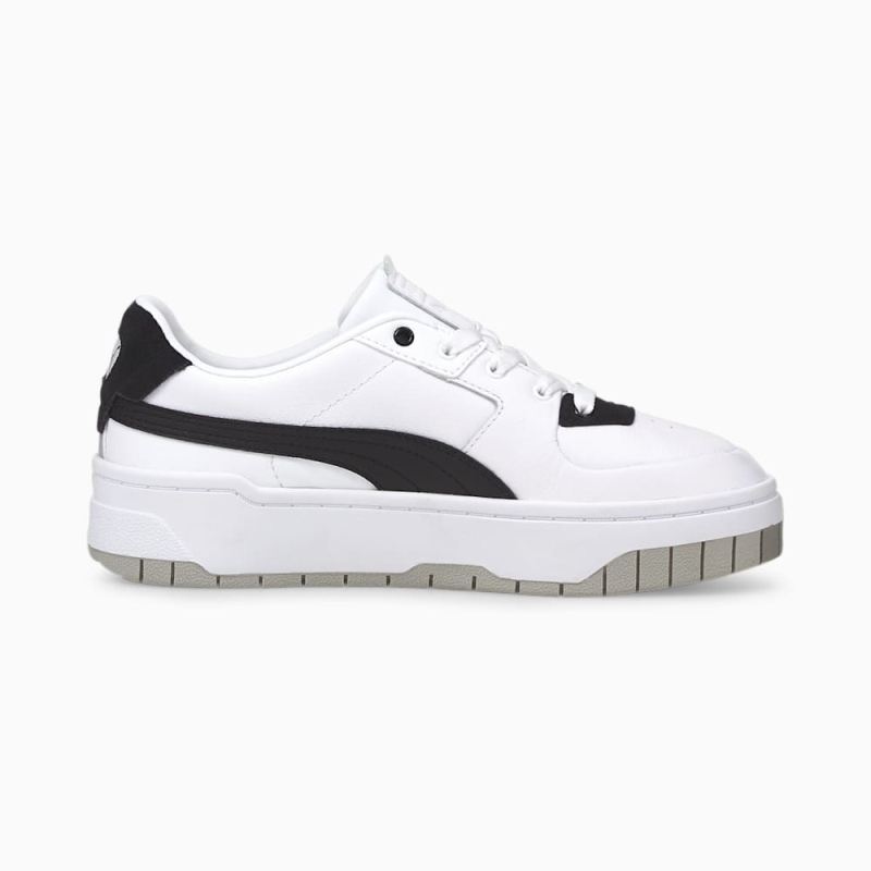 Puma | Women's Cali Dream Sneakers - White-Black-Gray Violet