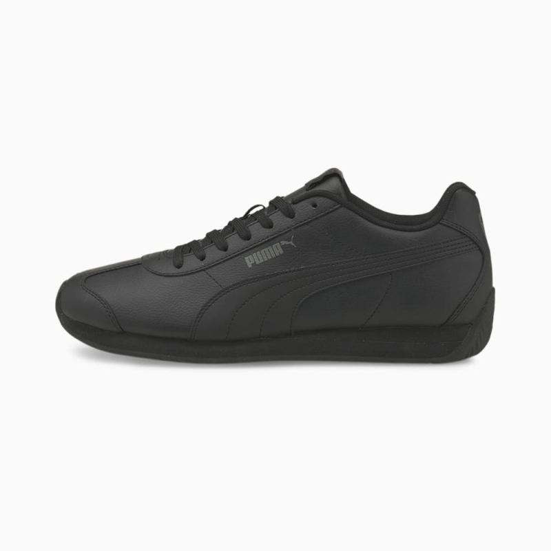 Puma | Men's Turin III Trainers - Black-Black