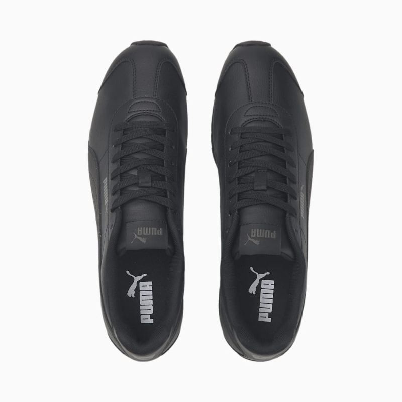 Puma | Men's Turin III Trainers - Black-Black