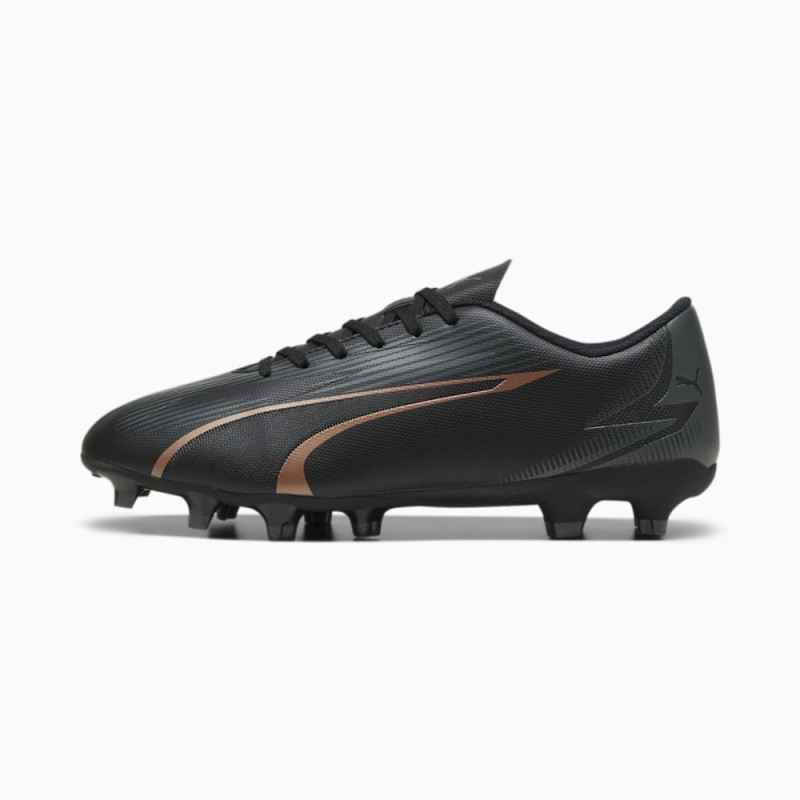 Puma | Men's ULTRA PLAY FG/AG Soccer Cleats - Black-Copper Rose