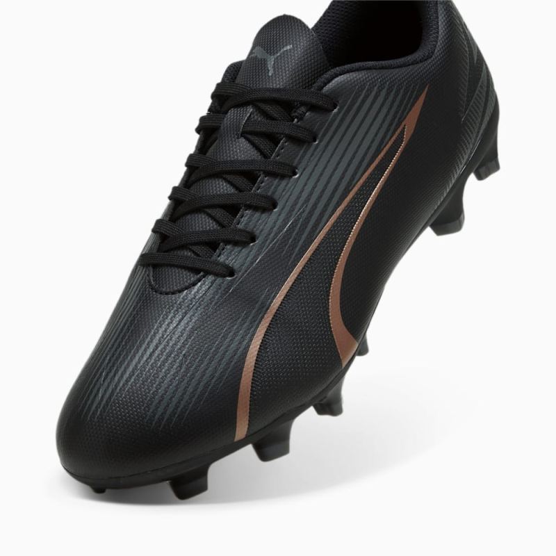 Puma | Men's ULTRA PLAY FG/AG Soccer Cleats - Black-Copper Rose