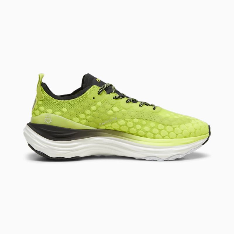 Puma | Men's ForeverRUN NITRO Running Shoes - Lime Pow-Black-White