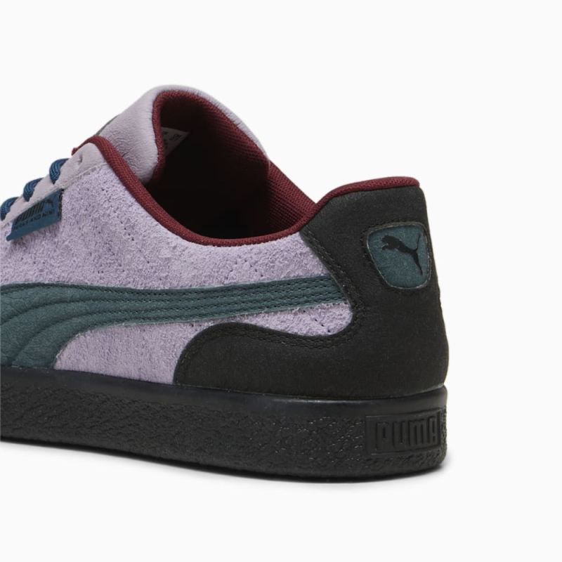 Puma | Men's x PERKS AND MINI Clyde Sneakers - Lavender Shock-Ocean Tropic