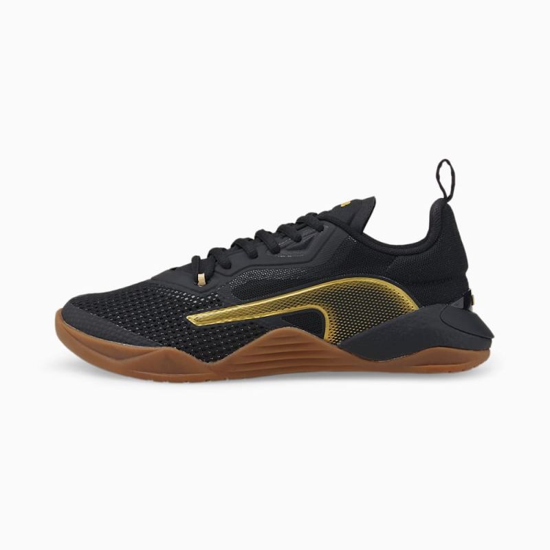 Puma | Women's Fuse 2.0 Training Shoes - Black-Metallic Gold