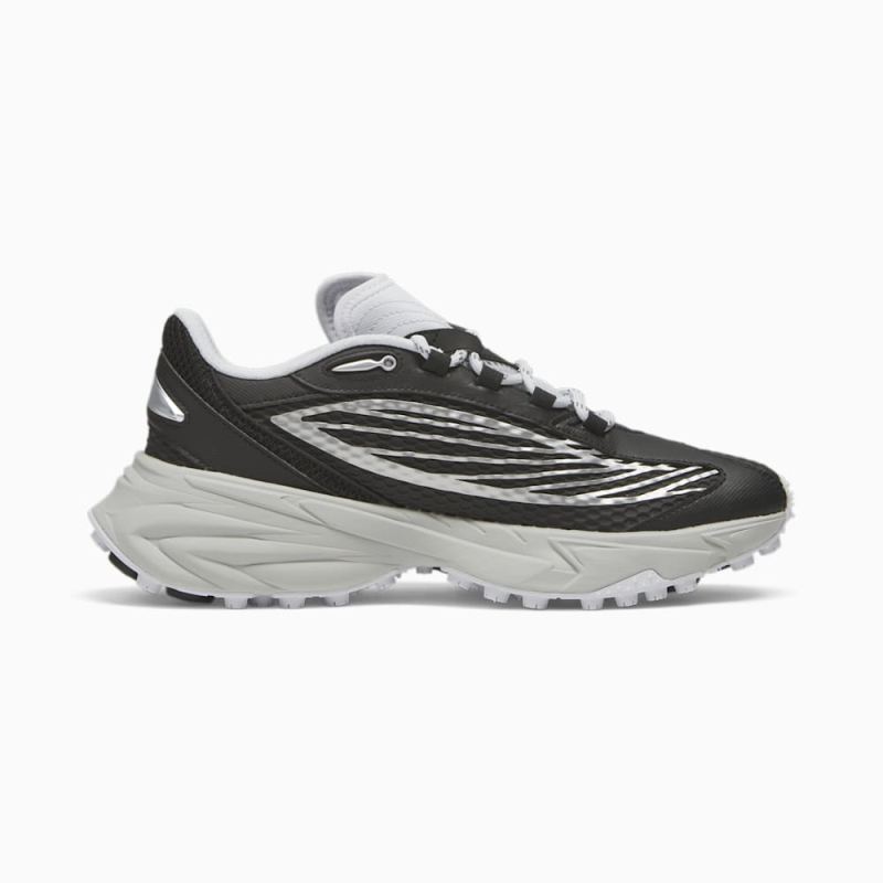 Puma | Men's Spirex Speed Running Sneakers - Black-Silver Mist