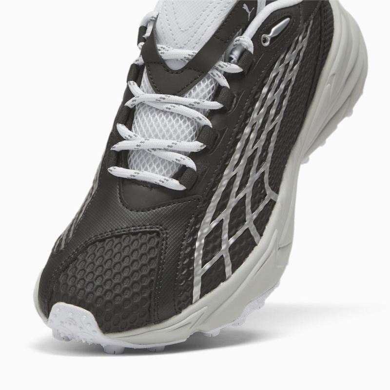 Puma | Men's Spirex Speed Running Sneakers - Black-Silver Mist