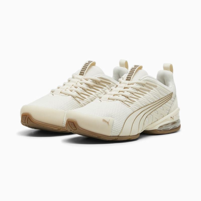 Puma | Women's Voltaic Evo Running Shoe - Sugared Almond-Gold