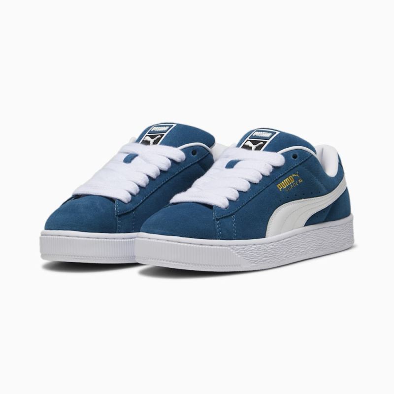 Puma | Men's Suede XL Sneakers - Ocean Tropic-White