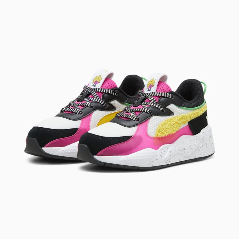 Puma | Girls Puma | Girls x TROLLS RS-X Little Kids Sneakers - White-Pel