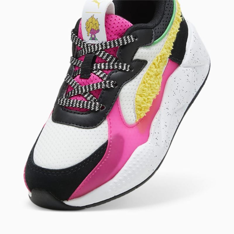 Puma | Girls Puma | Girls x TROLLS RS-X Little Kids Sneakers - White-Pel