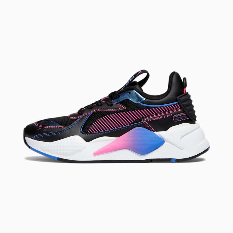 Puma | Girls RS-X Cosmic Big Kids Sneakers - Black-Ravish-Ultra Blue