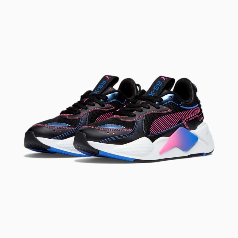 Puma | Girls RS-X Cosmic Big Kids Sneakers - Black-Ravish-Ultra Blue