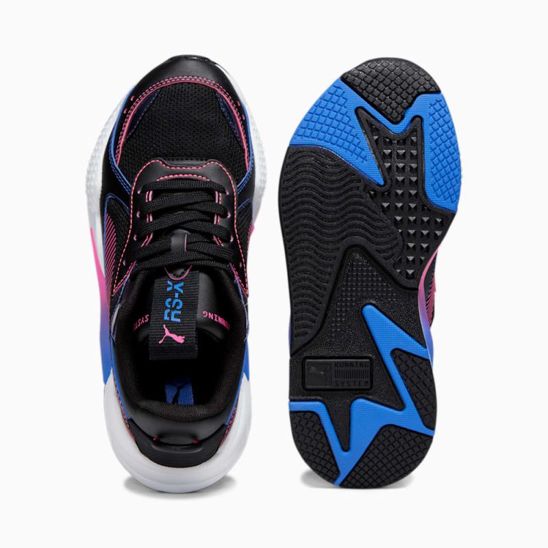 Puma | Girls RS-X Cosmic Big Kids Sneakers - Black-Ravish-Ultra Blue