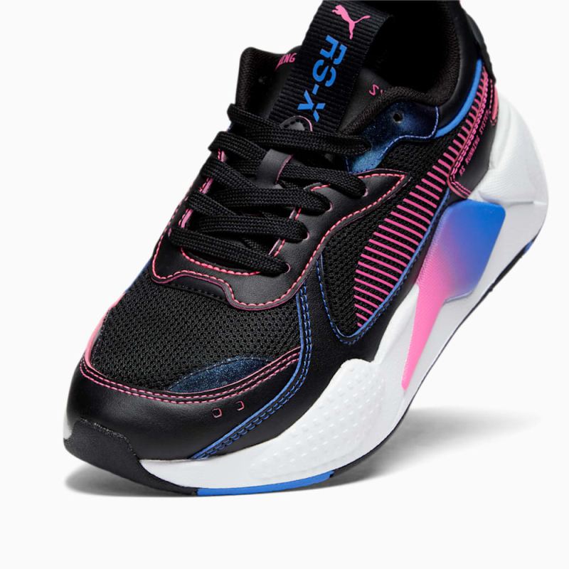 Puma | Girls RS-X Cosmic Big Kids Sneakers - Black-Ravish-Ultra Blue