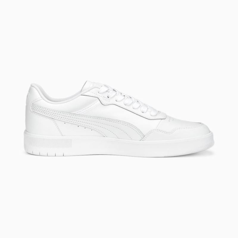 Puma | Men's Court Ultra Sneakers - White-White-Silver