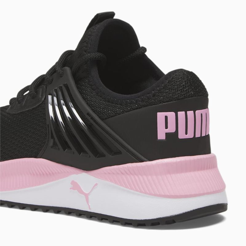 Puma | Women's Pacer Future Wide Sneakers - Black-Pink Lilac-White