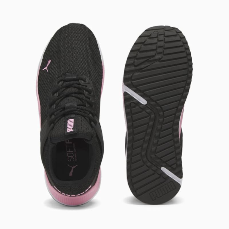 Puma | Women's Pacer Future Wide Sneakers - Black-Pink Lilac-White