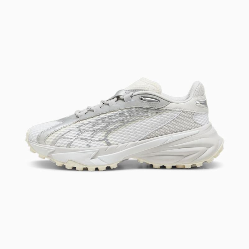 Puma | Men's Spirex Speed Running Sneakers - White-Feather Gray