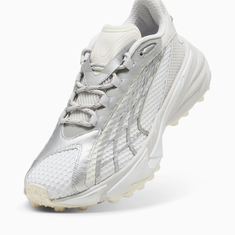 Puma | Men's Spirex Speed Running Sneakers - White-Feather Gray