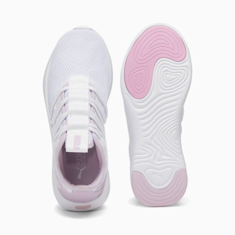 Puma | Women's Star Vital Stripe Running Shoe - White-Grape Mist