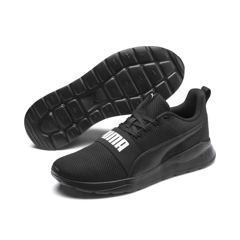 Puma | Men's Anzarun Lite Bold Sneakers - Black-White