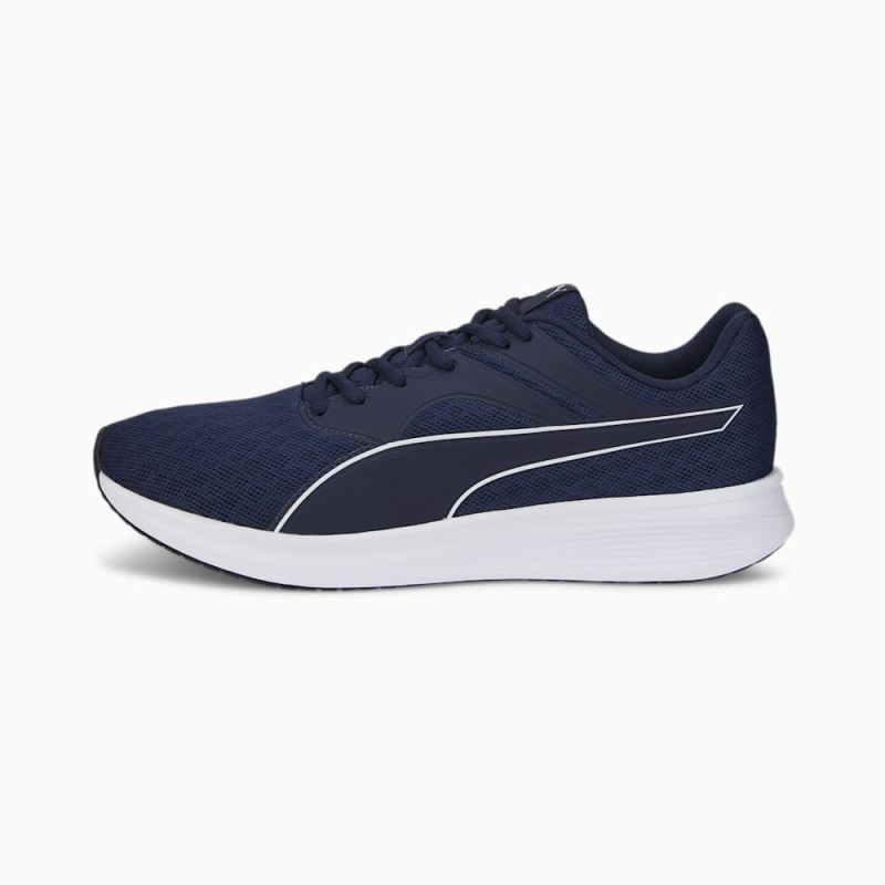 Puma | Men's Transport Running Shoes - Peacoat-White