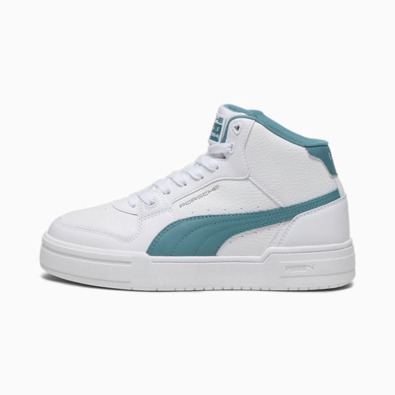 Puma | Men's Porsche Legacy CA Pro Sneakers - White-Bold Blue