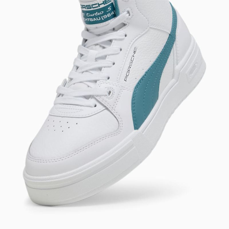 Puma | Men's Porsche Legacy CA Pro Sneakers - White-Bold Blue