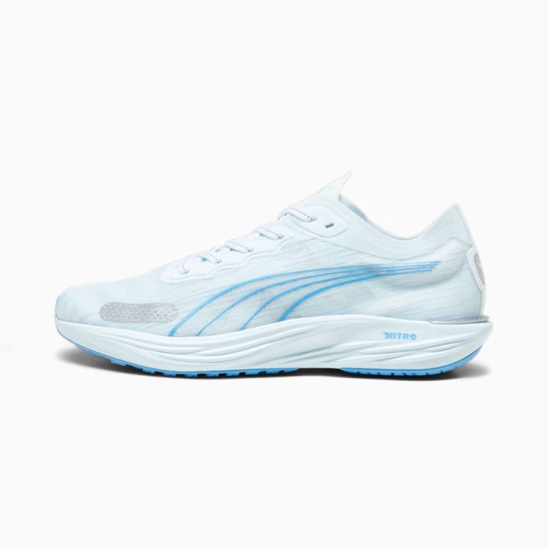 Puma | Women's Liberate NITRO 2 Running Shoes - Icy Blue-Silver-Regal Blue - Click Image to Close